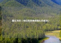 婚礼司仪（他们如何确保婚礼的成功）