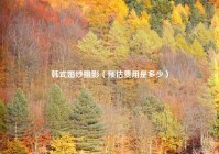 韩式婚纱摄影（预估费用是多少）