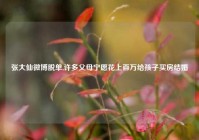 张大仙微博脱单,许多父母宁愿花上百万给孩子买房结婚