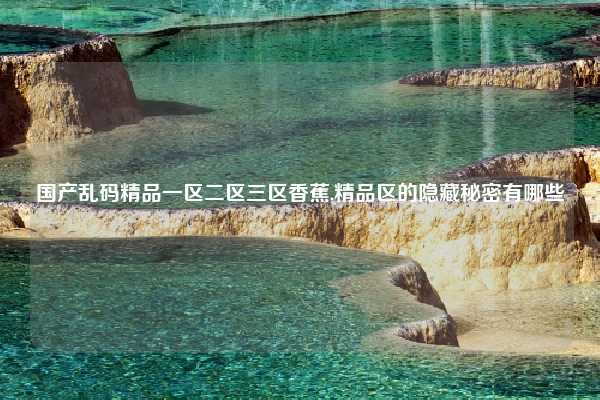 国产乱码精品一区二区三区香蕉,精品区的隐藏秘密有哪些