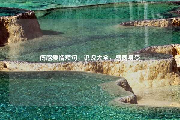 伤感爱情短句,说说大全,感同身受