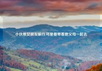 小伙带女朋友旅行,可是要带着她父母一起去