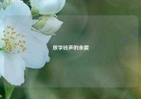 放学铃声的余震