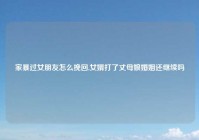 家暴过女朋友怎么挽回,女婿打了丈母娘婚姻还继续吗