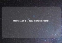 吃鸡Steam名字，虚拟世界的独特标识