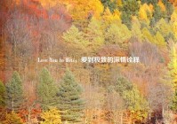 Love You to Bits，爱到极致的深情诠释