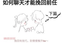 想知道怎么挽回恋情？过来人教你几招！