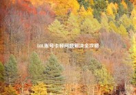 LOL账号卡顿问题解决全攻略