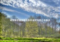 给女朋友备注电话名字,给女友的三字备注