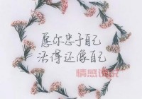 情感说说大全短句霸气，触动心灵的经典语录