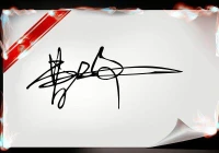 输入名字自制签名连笔(朱建刚连笔签名的正确写法)