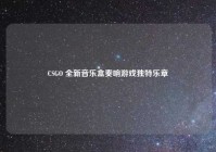 CSGO 全新音乐盒奏响游戏独特乐章