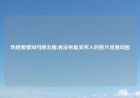 伤感爱情短句朋友圈,有没有能笑死人的照片或者动图