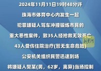 想知道珠海刚刚发生的大事件细节？这里有完整报道！