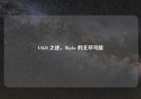 CSGO 之途，Maybe 的无尽可能