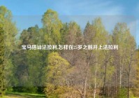 宝马搭讪法拉利,怎样在25岁之前开上法拉利