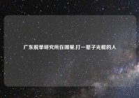 广东脱单研究所在哪里,打一辈子光棍的人
