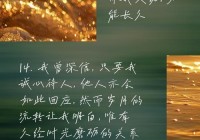 情感说说吧：那些触动心灵的文字分享