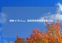 探秘 SE 与 Steam，游戏世界的奇妙交融之旅