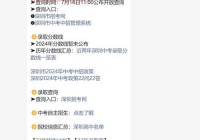 最新动态！深圳招考网发布2024年高考、中考录取信息