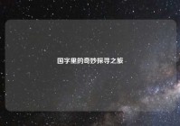 国字里的奇妙探寻之旅