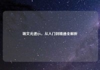 瑞文光速QA，从入门到精通全解析