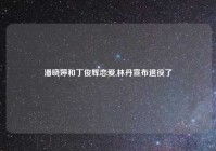 潘晓婷和丁俊辉恋爱,林丹宣布退役了