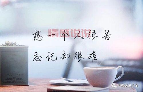 伤感的情感说说：回忆如潮，不甘与心酸交织