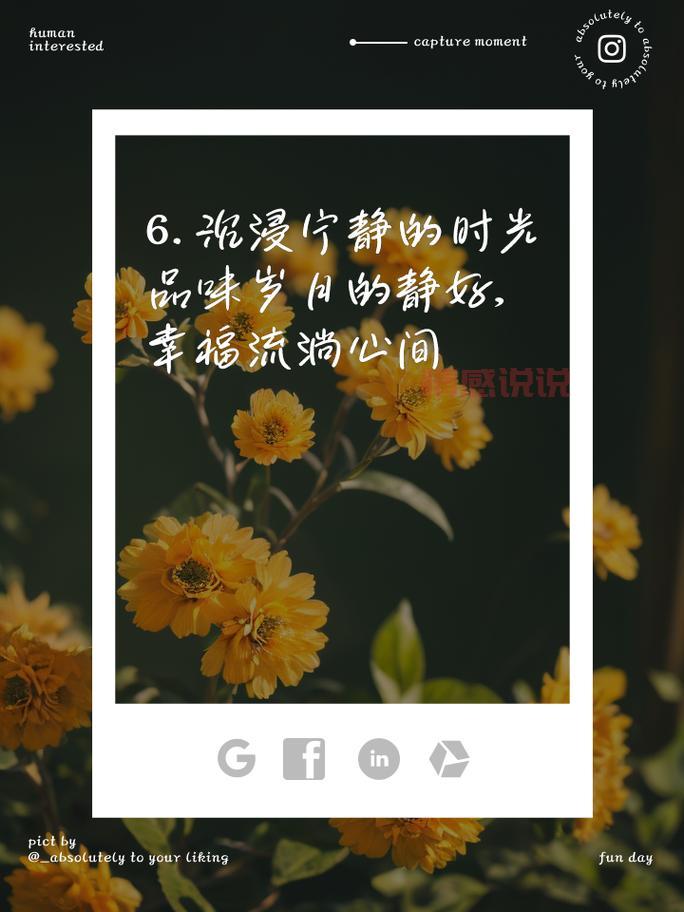 享受情感说说：让平凡生活更美好