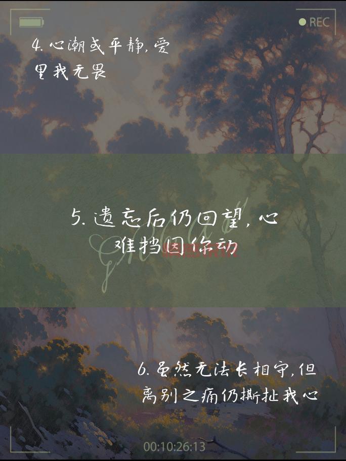 情感说说长文分享：那份无法释怀的爱与思念