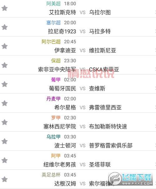 实时比分直播｜覆盖足球、篮球等多项赛事的权威比分平台