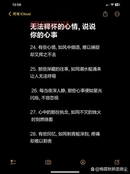 分手后的情感说说：那些无法释怀的心痛语录