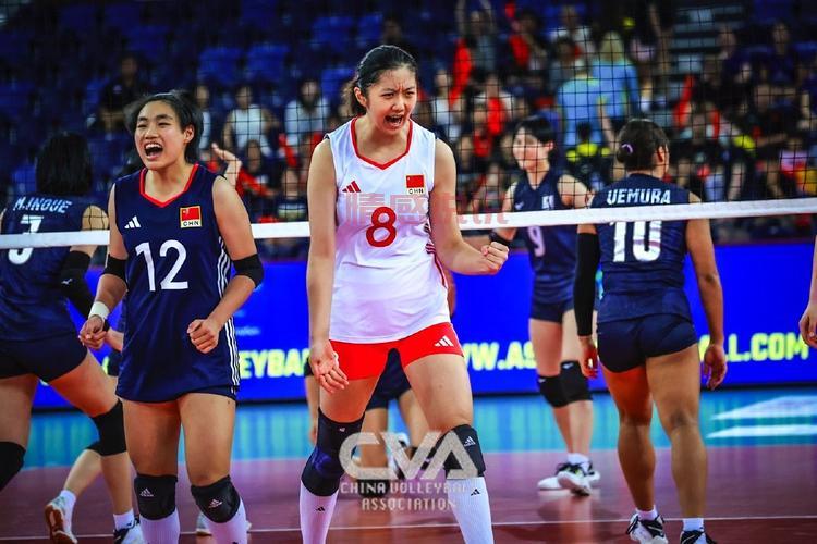 U20女排亚锦赛决赛：中国女排3-2战胜日本夺冠