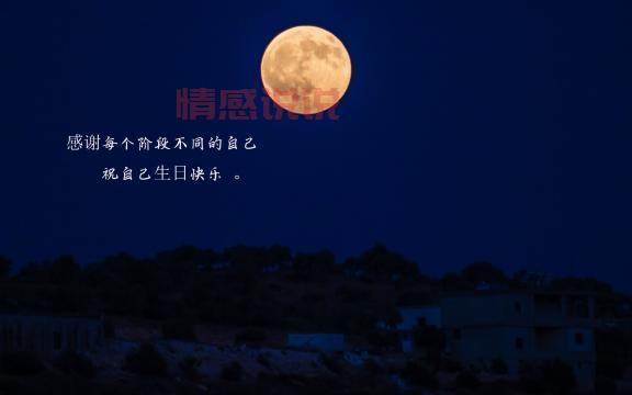 生日说说心情感悟经典：岁月无声，生日的深刻感悟