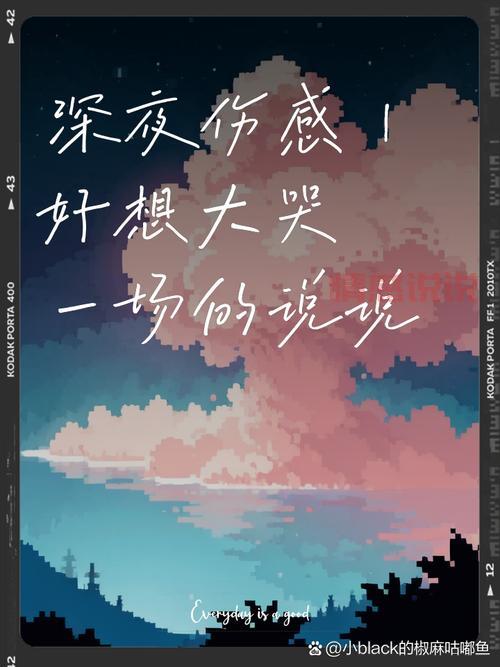 深夜伤感说说大全情感：从心底溢出的失落与无奈