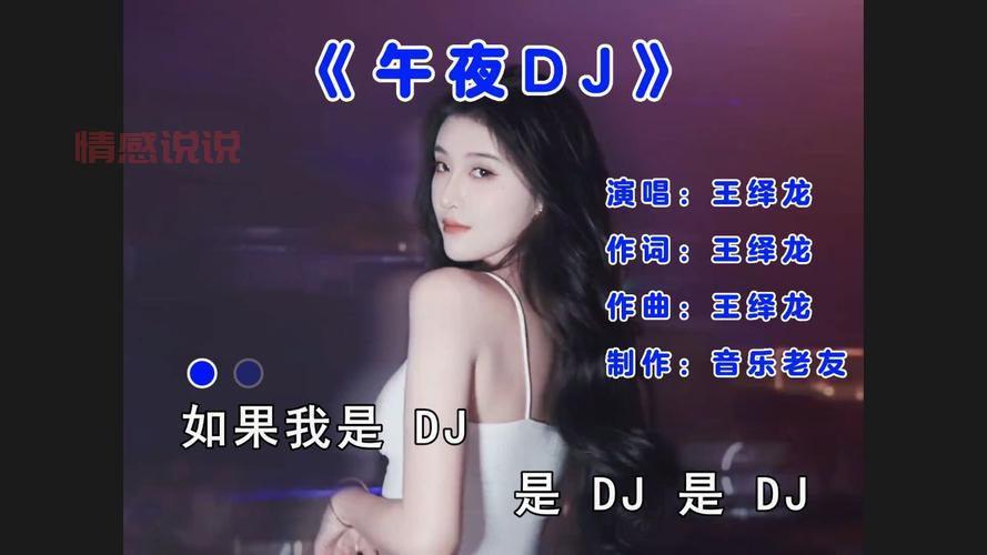 午夜DJ视频在线观看HD｜王绎龙DJ版舞曲高清播放