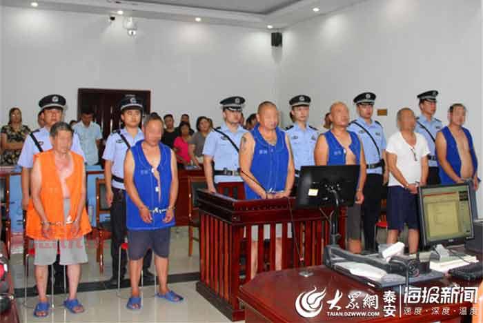 广饶马疃聂士朋等20人恶势力集团犯罪案件一审宣判