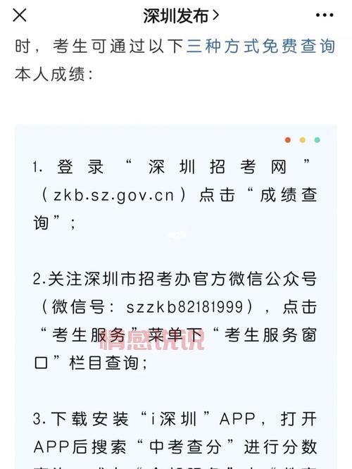 深圳招考网查询出来没有信息