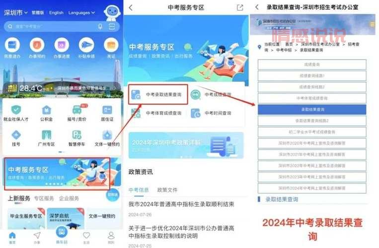 如何查询深圳招考网2024年录取结果？点击进入