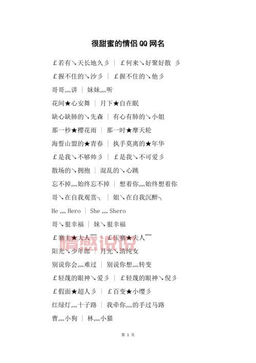 最浪漫的情侣网名怎么取？这样取名才甜蜜爆表！