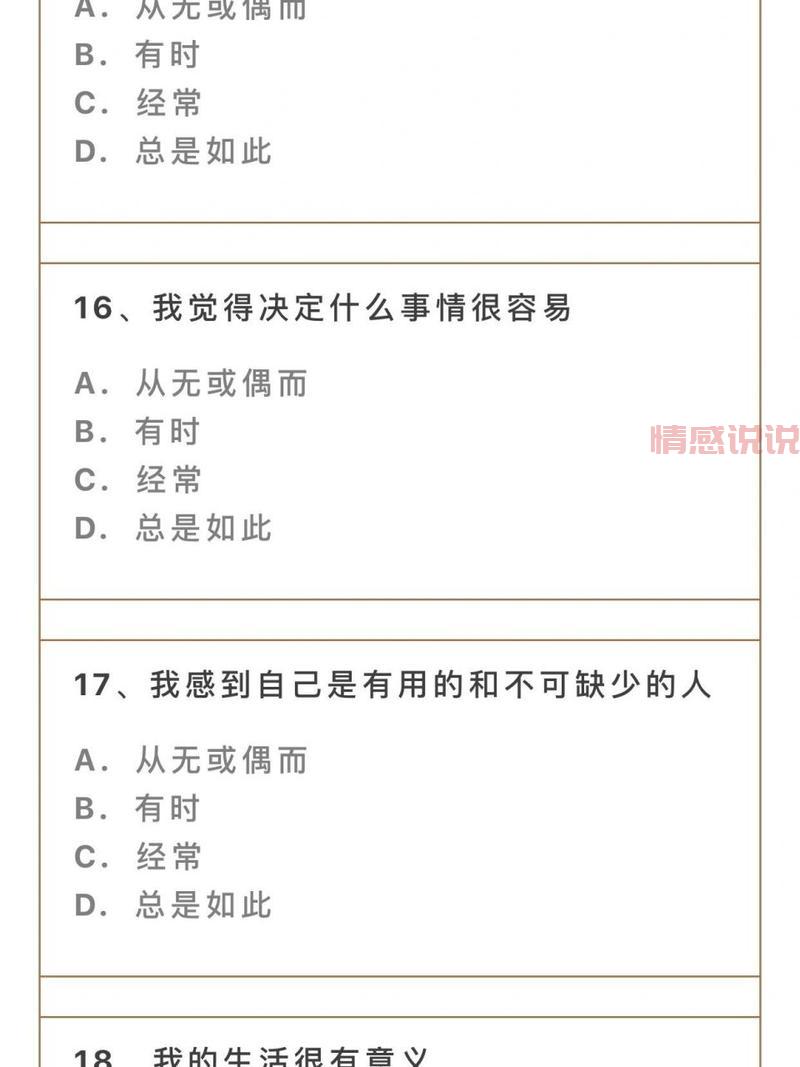 如何使用自查抑郁问卷？简单几步自测抑郁！