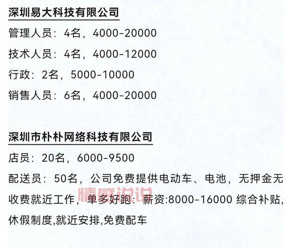 深圳招聘网普工最新岗位，超多职位火热招！