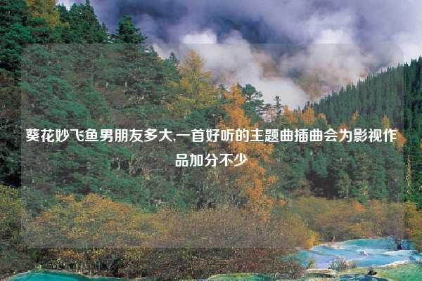 葵花妙飞鱼男朋友多大,一首好听的主题曲插曲会为影视作品加分不少