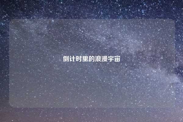 倒计时里的浪漫宇宙